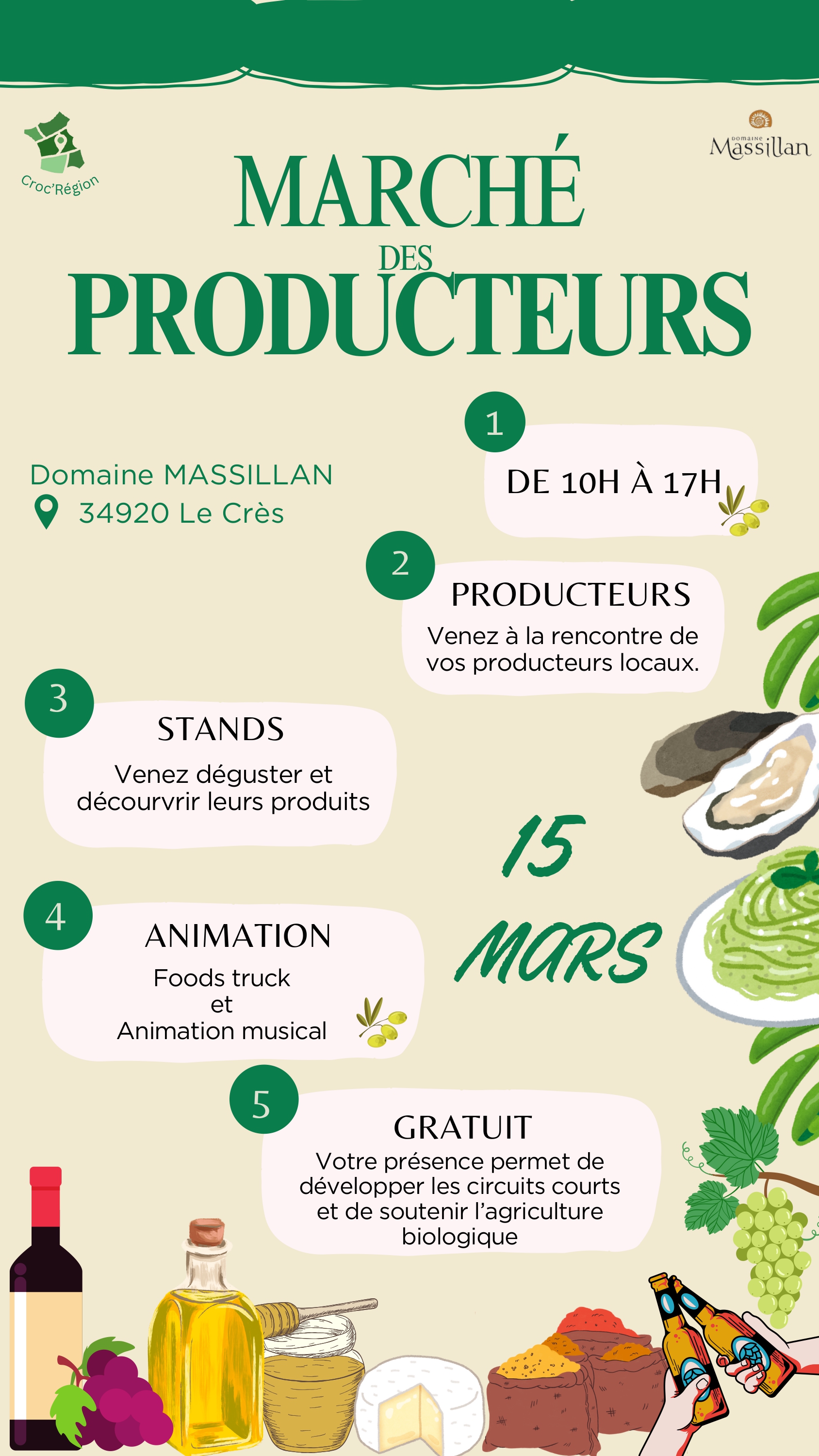 marché de producteurs programme