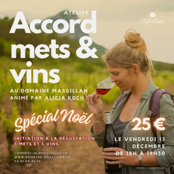 Accord mets & vins spécial Noël